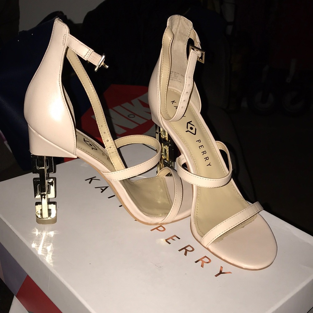 High heels designed by katy perry.